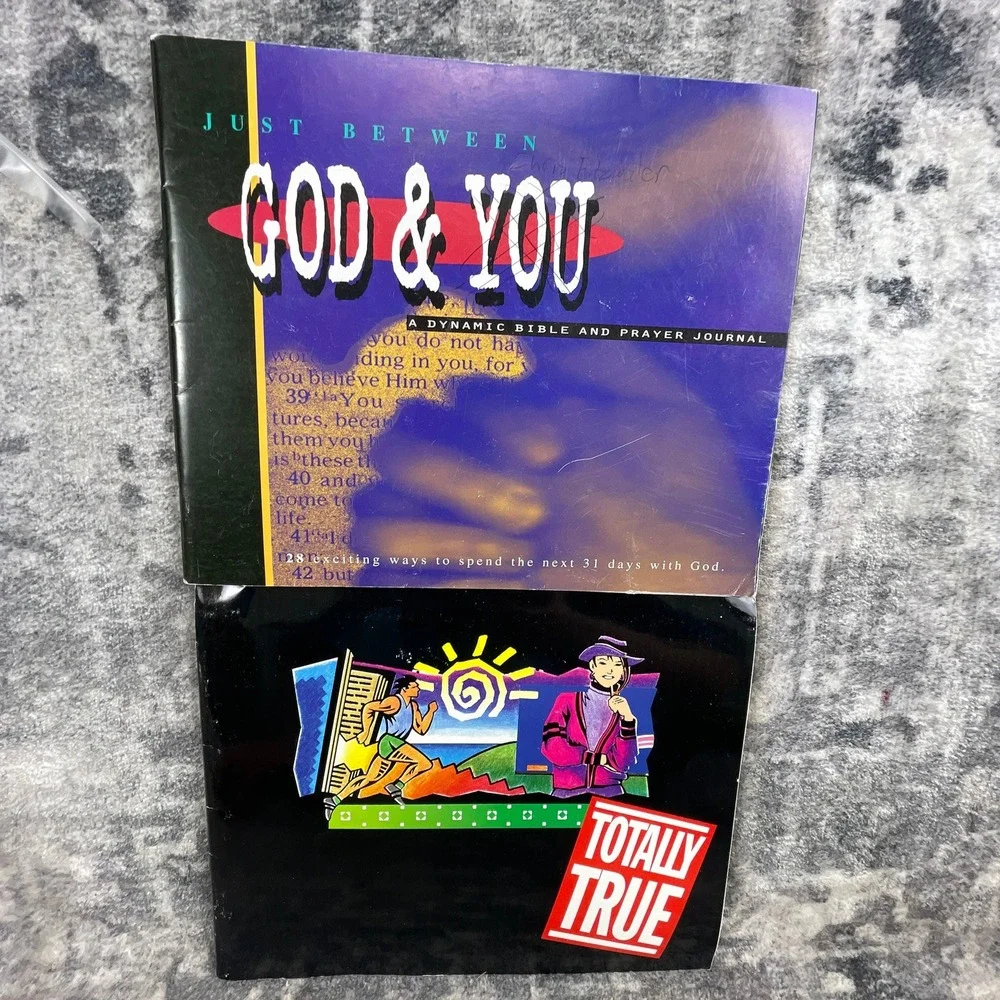 Christian Youth Prayer Journal Lot Just Between God & You Totally True